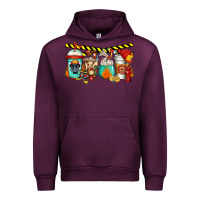 Mauve Wine firefighter coffee Urban Hoodie - Jasminsmagicworld