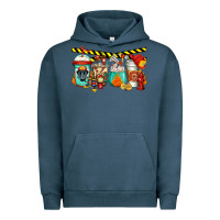 Pigment Midnight Navy firefighter coffee Urban Hoodie - Jasminsmagicworld