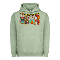 Pigment Oil Green firefighter coffee Urban Hoodie - Jasminsmagicworld