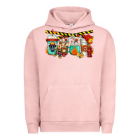Pigment Salmon firefighter coffee Urban Hoodie - Jasminsmagicworld