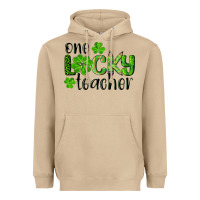 Mushroom st. Patrick's day one lucky teacher Heavyweight Hoodie - RanaPortraitStore