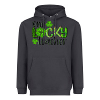 Smoke st. Patrick's day one lucky teacher Heavyweight Hoodie - RanaPortraitStore