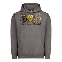 Pigment Tornado Peace Love Meerkats Urban Hoodie - LillyAllenDesigns