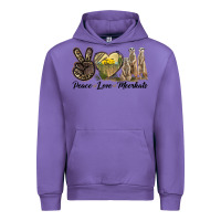 Tulip Peace Love Meerkats Urban Hoodie - LillyAllenDesigns