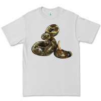 Dove Grey Rattlesnake Premium Tee - LillyAllenDesigns