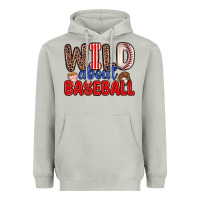 Moon Dust wild about baseball Heavyweight Hoodie - Zillion Design Studio