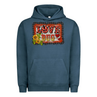 Pigment Midnight Navy ladybug  love bug backround Urban Hoodie - BarkalooDesign