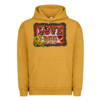 Pigment Peanut Butter ladybug  love bug backround Urban Hoodie - BarkalooDesign