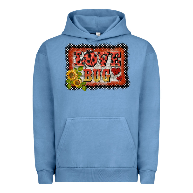 Ladybug  Love Bug Backround Urban Hoodie by BarkalooDesign | Teevron
