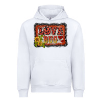White ladybug  love bug backround Urban Hoodie - BarkalooDesign