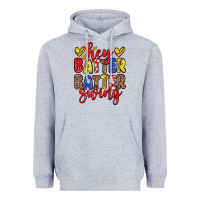 Heather Grey hey batter batter swing softball Heavyweight Hoodie - Zillion Design Studio