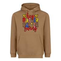 Toasted Coconut hey batter batter swing softball Heavyweight Hoodie - Zillion Design Studio