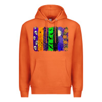 Carrot halloween brush stroke Premium Hoodie - JahusDesignShop