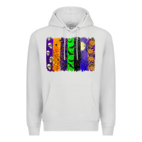 Dove Grey halloween brush stroke Premium Hoodie - JahusDesignShop