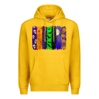 Lemon halloween brush stroke Premium Hoodie - JahusDesignShop
