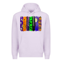 Lilac halloween brush stroke Premium Hoodie - JahusDesignShop