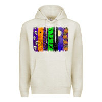 Oatmeal Heather halloween brush stroke Premium Hoodie - JahusDesignShop
