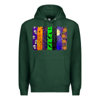 Sports Green halloween brush stroke Premium Hoodie - JahusDesignShop