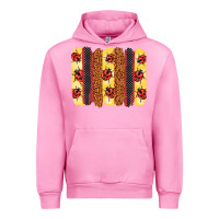 Fuchsia Pink ladybug  brushstrokes Urban Hoodie - BarkalooDesign