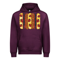 Mauve Wine ladybug  brushstrokes Urban Hoodie - BarkalooDesign