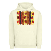 Pigment Pistachio ladybug  brushstrokes Urban Hoodie - BarkalooDesign