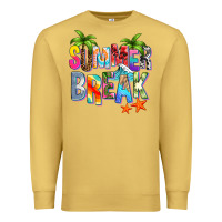 Antique Gold summer break Premium Sweatshirt - Zillion Design Studio
