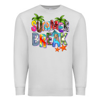 Dove Grey summer break Premium Sweatshirt - Zillion Design Studio