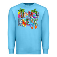 Ocean Blue summer break Premium Sweatshirt - Zillion Design Studio