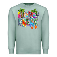 Seafoam summer break Premium Sweatshirt - Zillion Design Studio