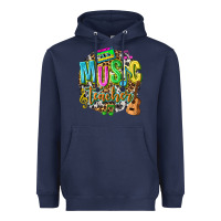 Navy music teacher Heavyweight Hoodie - texasbilliewilder