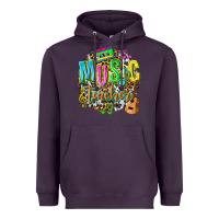 Plum music teacher Heavyweight Hoodie - texasbilliewilder