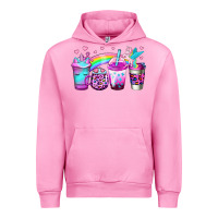 Fuchsia Pink unicorn coffee Urban Hoodie - Jasminsmagicworld