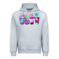 Heather Grey unicorn coffee Urban Hoodie - Jasminsmagicworld