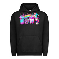 Pigment Black unicorn coffee Urban Hoodie - Jasminsmagicworld