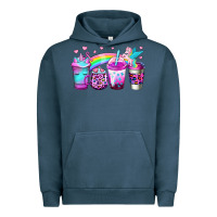 Pigment Midnight Navy unicorn coffee Urban Hoodie - Jasminsmagicworld
