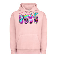 Pigment Salmon unicorn coffee Urban Hoodie - Jasminsmagicworld