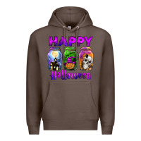 Coffee happy halloween Premium Hoodie - JahusDesignShop