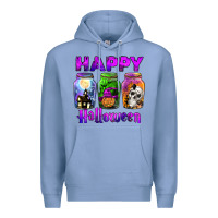 Colony Blue happy halloween Premium Hoodie - JahusDesignShop