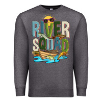 Charcoal Heather river squad Premium Sweatshirt - Zillion Design Studio