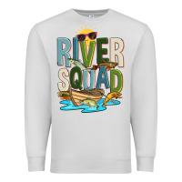 Dove Grey river squad Premium Sweatshirt - Zillion Design Studio