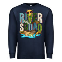 Navy river squad Premium Sweatshirt - Zillion Design Studio