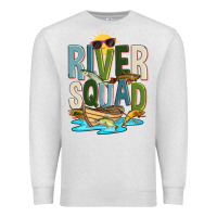 Oatmeal Heather river squad Premium Sweatshirt - Zillion Design Studio