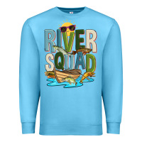 Ocean Blue river squad Premium Sweatshirt - Zillion Design Studio
