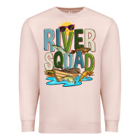 Pale Pink river squad Premium Sweatshirt - Zillion Design Studio