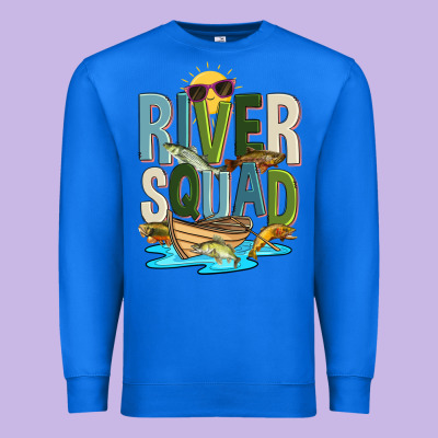 River Squad Premium Sweatshirt Designed By Zillion Design Studio