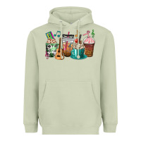 Matcha music teacher coffee cups Heavyweight Hoodie - texasbilliewilder