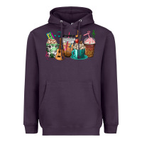 Plum music teacher coffee cups Heavyweight Hoodie - texasbilliewilder