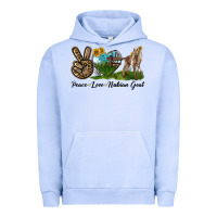 Pigment Grape Ice Peace Love Nubian Goat Urban Hoodie - LillyAllenDesigns