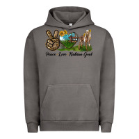 Pigment Tornado Peace Love Nubian Goat Urban Hoodie - LillyAllenDesigns