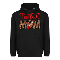 Black football mom Heavyweight Hoodie - Zillion Design Studio